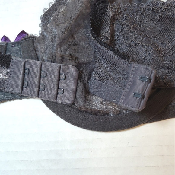 Cosmopolitan light Fantastic grey lace wire bra size (36)B - Picture 3 of 8